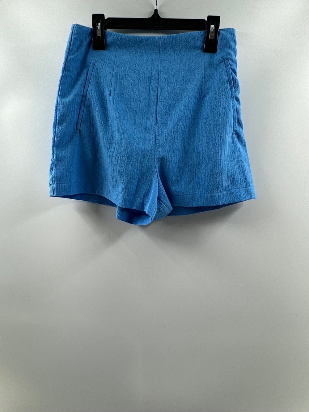 Lulus Blue High Waisted Tailored Shorts – Women's Small